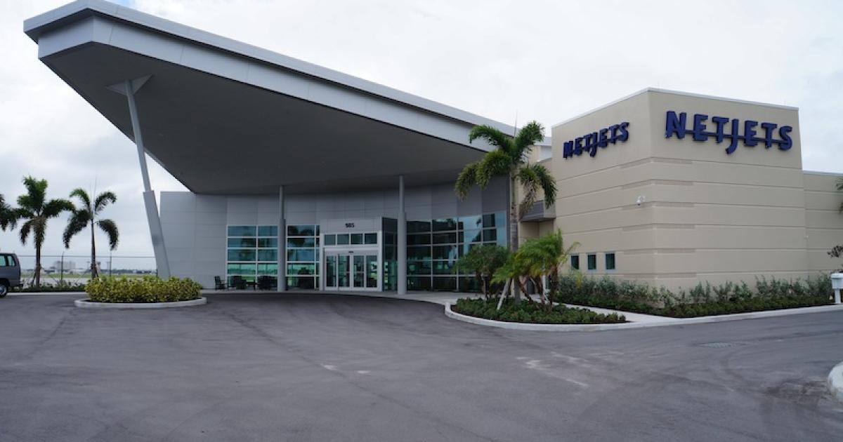 NetJets “soft opened” its new 10,000-sq-ft dedicated passenger terminal solely for the fractional provider’s customers at Palm Beach (Fla.) International Airport last month.