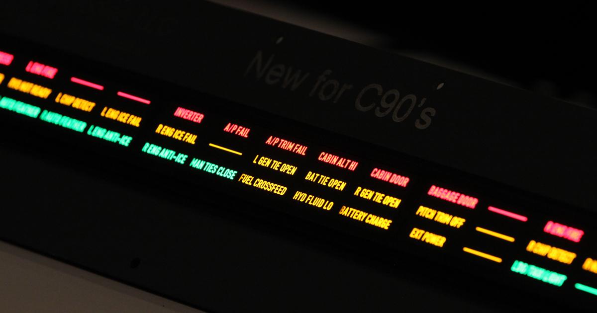 New annunciator lights for the C90 by Luma Technologies LLC 