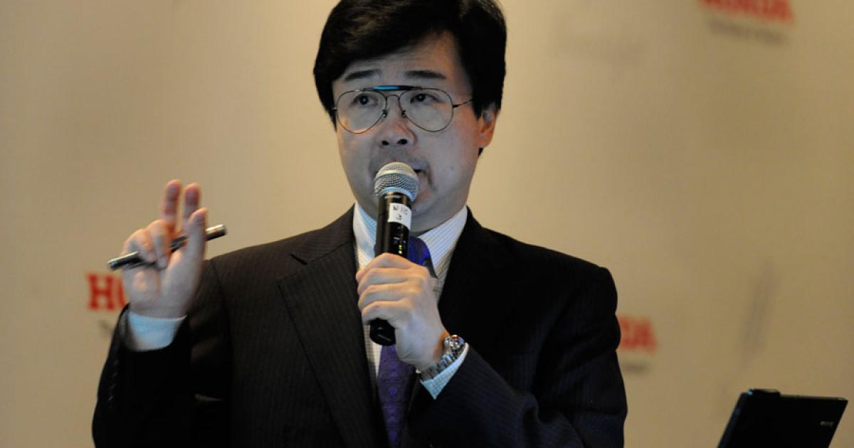Michimasa Fujino, President and CEO of HondaJet