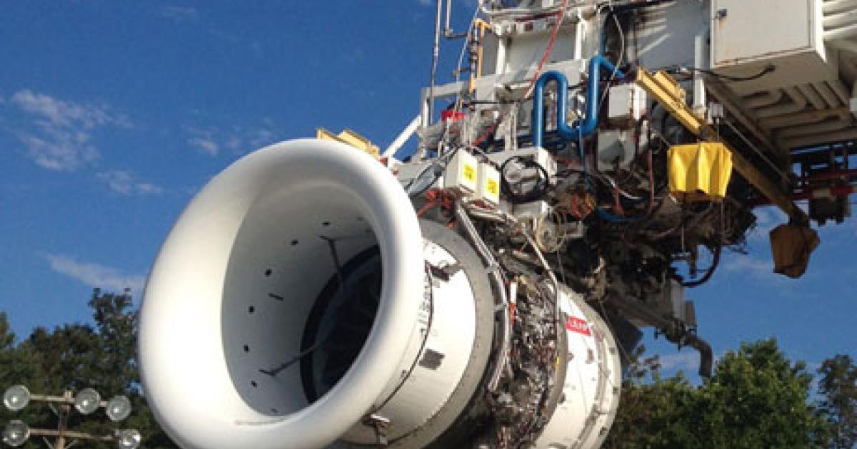 CFM's Leap-1A has run for some 175 hours at GE's outdoor test facility in Peebles, Ohio. (Photo: CFM)