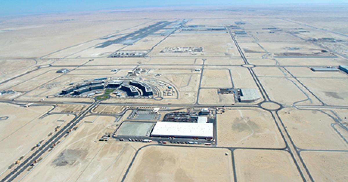 The massive Dubai World Central site, which includes the emirate’s new Al Maktoum International Airport, will host the 13th edition of the Dubai Airshow next week. Boeing expects significant orders for its new 777X widebody at the show.