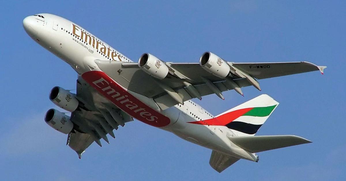 Airbus predicts the Middle East will be the second largest regional market in terms of 20-year demand for very large aircraft, accounting for 26 percent. As of last month the Gulf carrier Emirates had received almost 40 Airbus A380s.