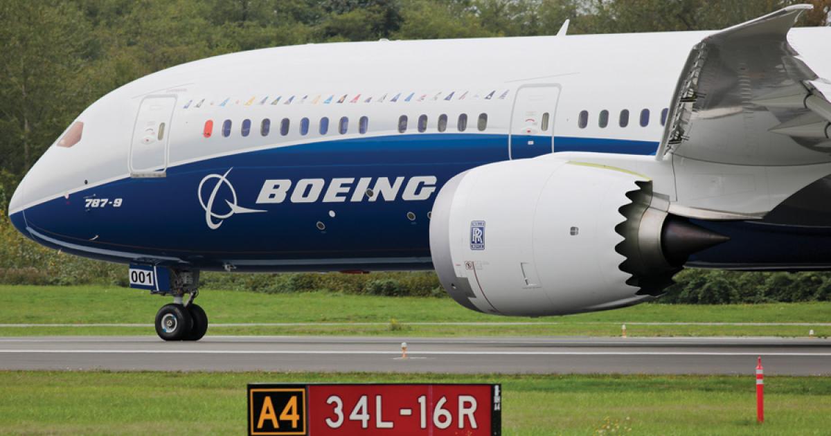 Rolls-Royce Trent 1000 engines powered the Boeing 787-9’s first flight in September. The upgraded Trent 1000-TEN is under development and is to enter service on the 787-8 and -9 in 2016.
