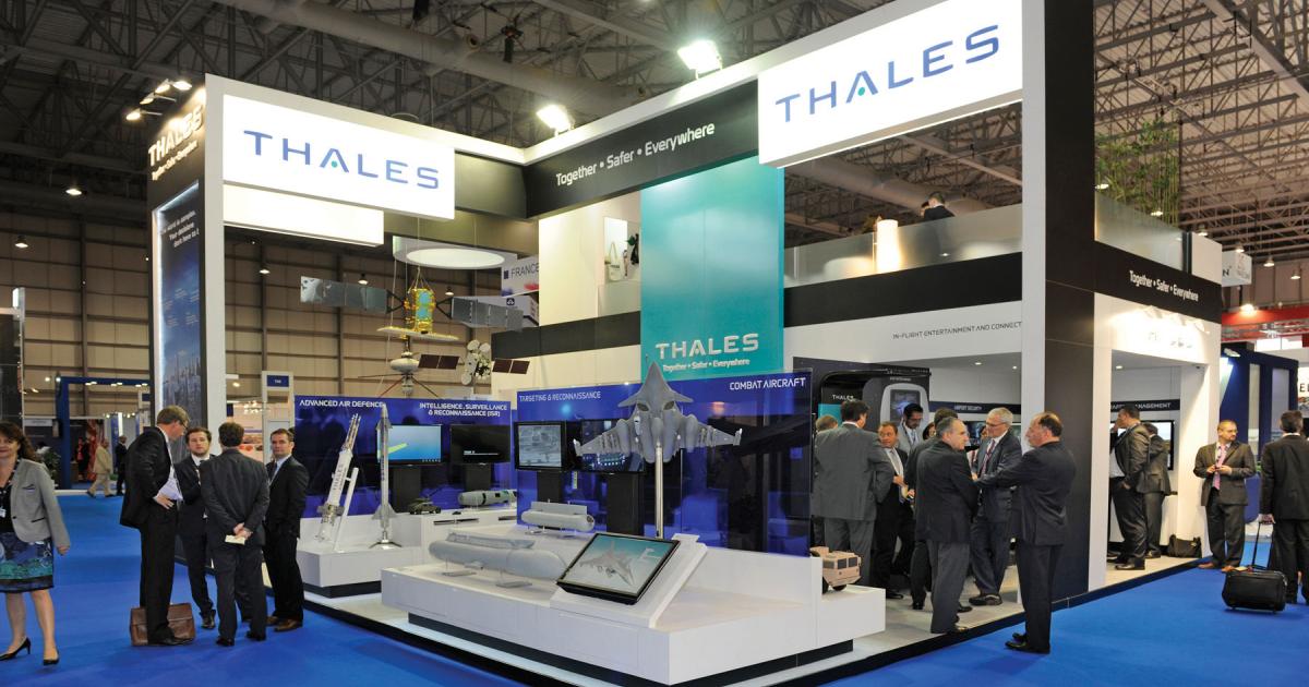 Thales' offerings include a broad spectrum of products on display at the Dubai Airshow.