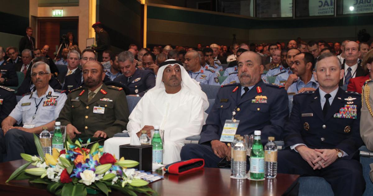 A galaxy of air force leaders convened here Saturday for the Dubai International Air Chiefs Conference (DIAC).