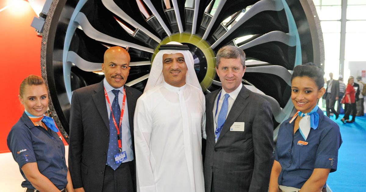 CFM celebrates Leap engine deal from flydubai. 