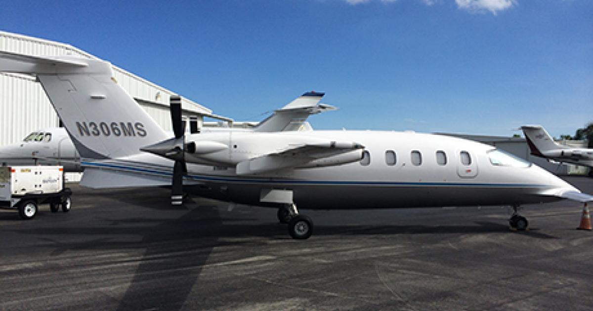 Fort Lauderdale, Fla.-based Sky Limo is the first to put one of the ex-Avantair Piaggio Avantis on a charter certificate.  It received FAA approval on November 5 to place N306MS, an ex-Avantair Piaggio Avanti, on its Part 135 charter certificate, and a day later the turboprop twin successfully completed its first charter flight under the Sky Limo banner. 