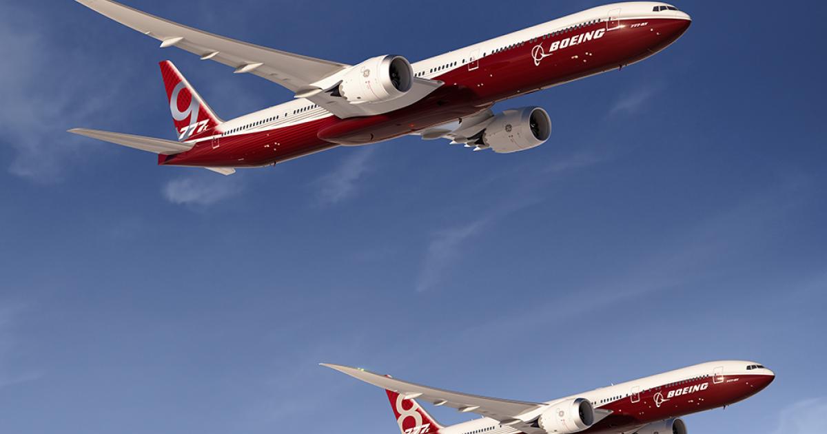 Boeing expects to decide by early next year where it will build the 777-8X and 777-9X.  