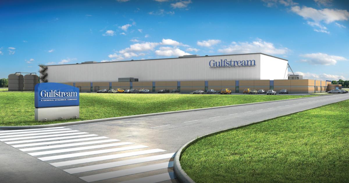 Gulfstream will add a 110,000-sq-ft MRO near its two hangars at Brunswick Golden Isles Airport.