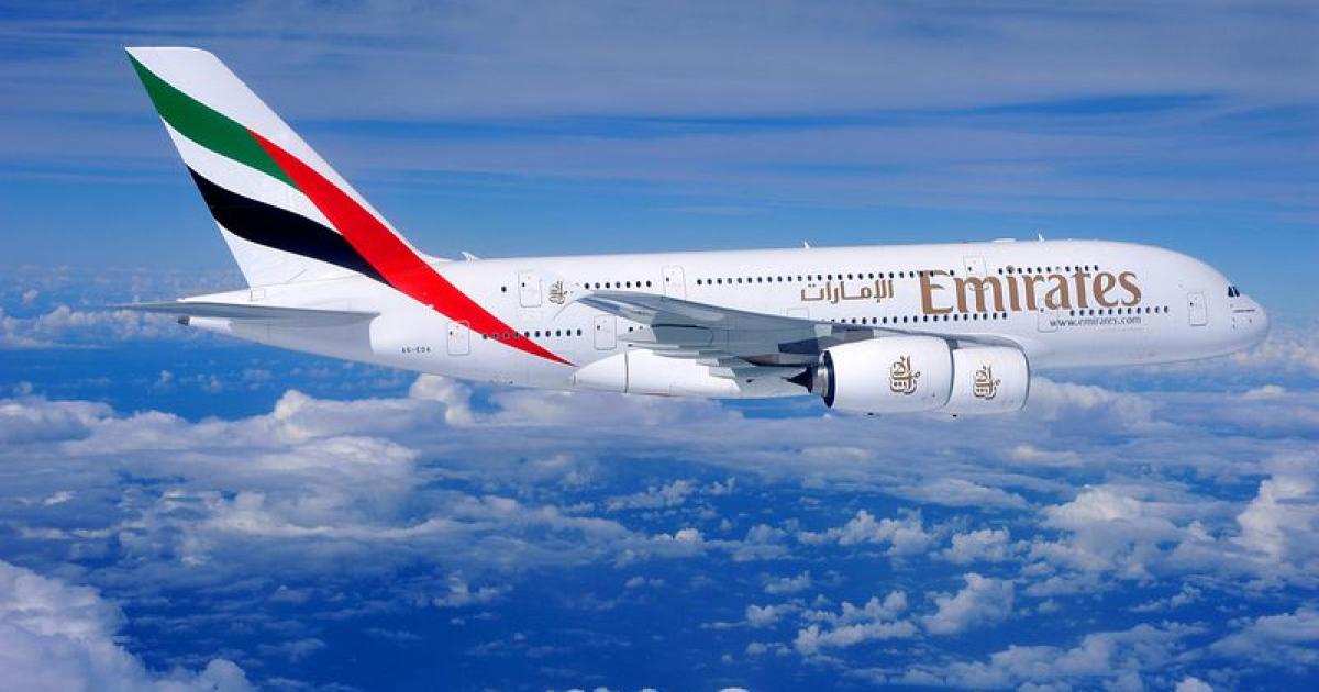 Emirates Airline, the largest A380 operator in the world, cannot fly its superjumbos to India in the absence of a new bilateral air services agreement. (Photo: Airbus)