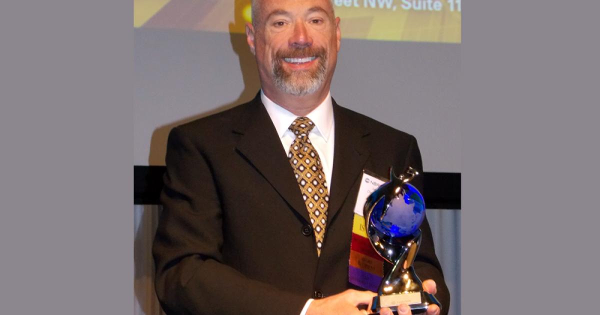 Lee Medlin, 2014 Outstanding Achievement and Leadership Award Winner (Photo: Curt Epstein)