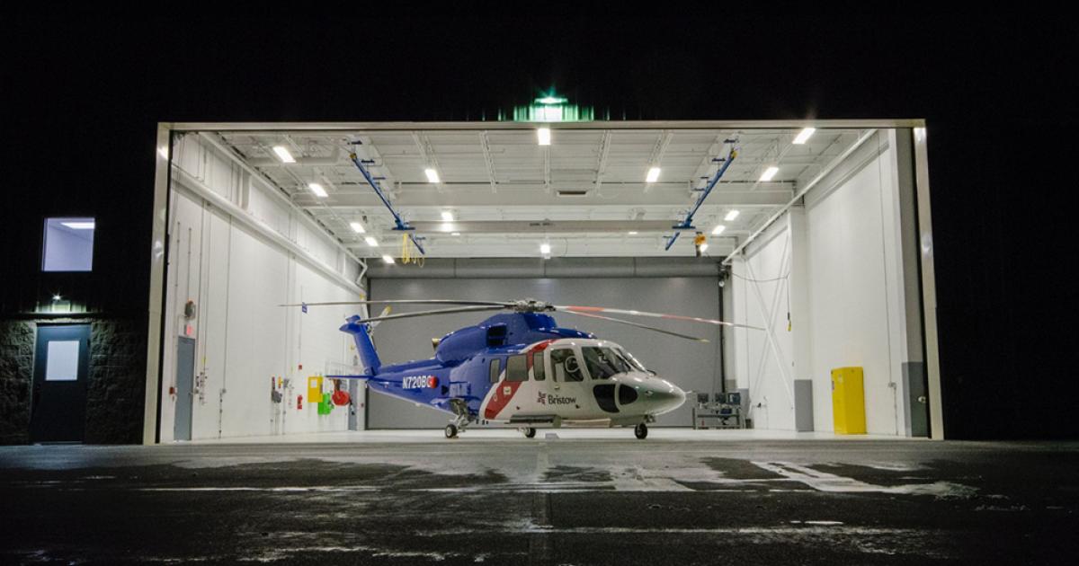 Sikorsky delivered the first two examples of the S-76D, an upgraded version of the medium-twin helicopter, to the Bristow Group in late December. The helicopters are equipped for offshore oil and gas operations and are slated to fly in the Gulf of Mexico. (Photo: Sikorsky)