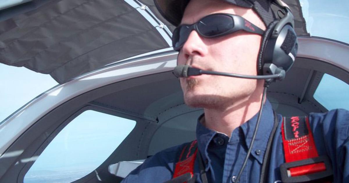 CFI Chris Horton, winner of this year's AgustaWestland Safety Award, became interested in flight safety while he was a student at Embry-Riddle Aeronautical University in Prescott, Ariz.
