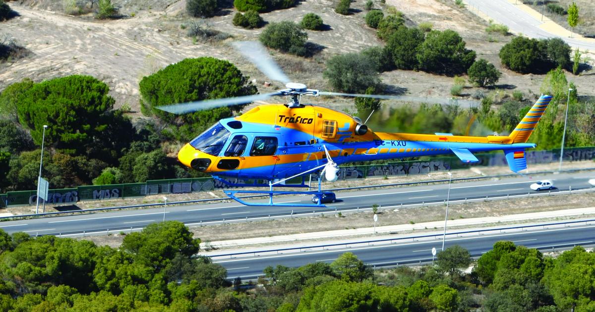 The Spanish traffic department has ordered four Airbus AS355NPs, as well as three EC135s. Deliveries are set to begin this year and wrap up in 2016.