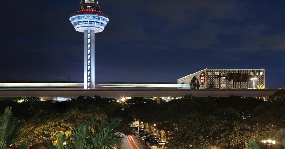 The control tower at Changi Airport in Singapore is a friendlier workplace since the introduction of Thales’ Lorads III air traffic management system.