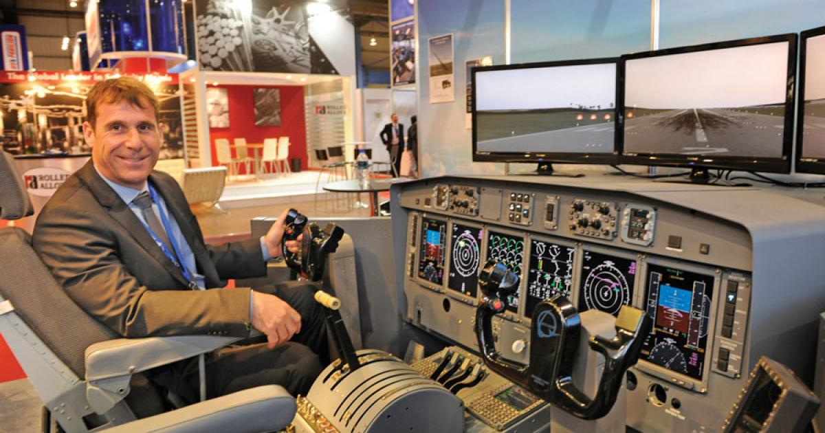 Brent Nelson is the director of Esterline’s Cockpit 9000 program. The updated avionics suite has been successfully transplanted in Lockheed’s C-130, extending service life by as much as three decades.