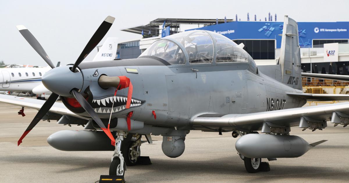 The Royal New Zealand Air Force will soon begin using Beechcraft’s T-6C Texan IIs in its training program. The kiwis will also use them for an aerobatic display team.