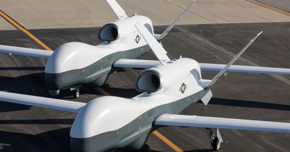 The MQ-4C Triton has been developed for the U.S. Navy for maritime surveillance