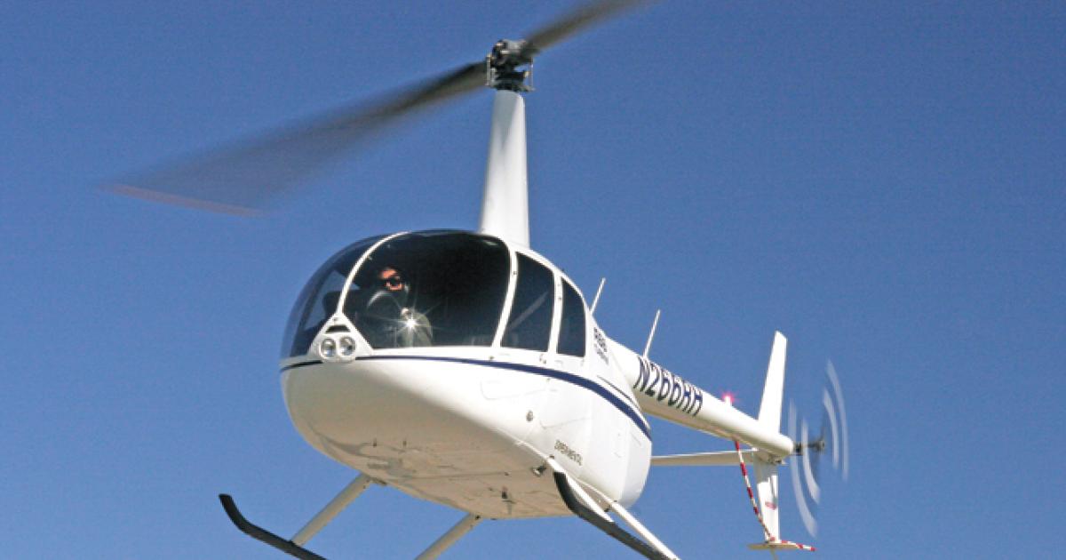 Robinson Helicopter’s newest, the turbine-single R66, was recently certified in Canada and Russia. 