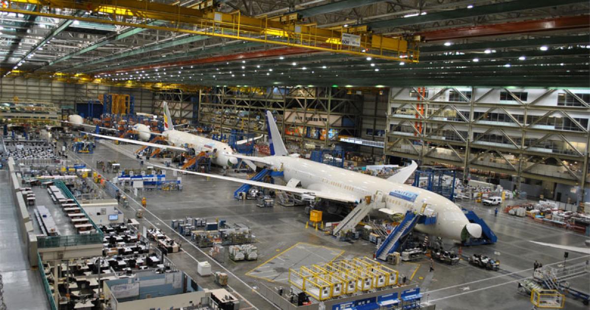 A joint FAA-Boeing review team issued four recommendations related to Dreamliner production and design processes. 