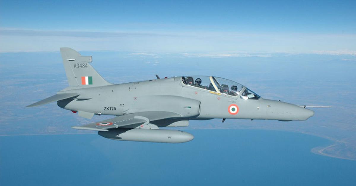 Hawk trainer engines are at the heart of an inquiry that is being held into Rolls-Royce dealings in India. (Photo: BAE Systems)
