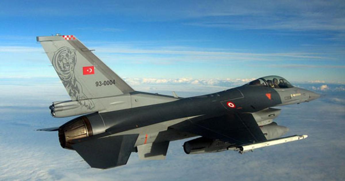 The MiG-23 was shot down by an F-16C of 181 Filo from Diyarbakir. The base is in southeast Turkey, close to the Syrian border (Photo: Turkish air force)