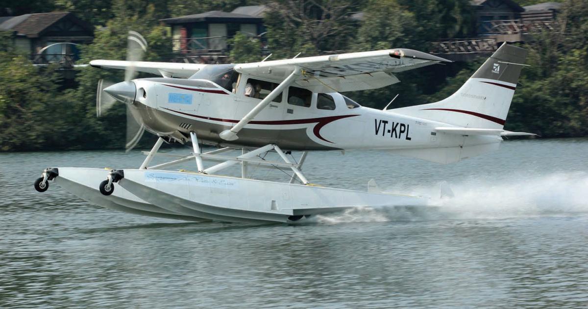 Charter operator Mehair is using Cessna 206 seaplanes to carry passengers to luxury communities around the outskirts of India’s commercial capital Mumbai.