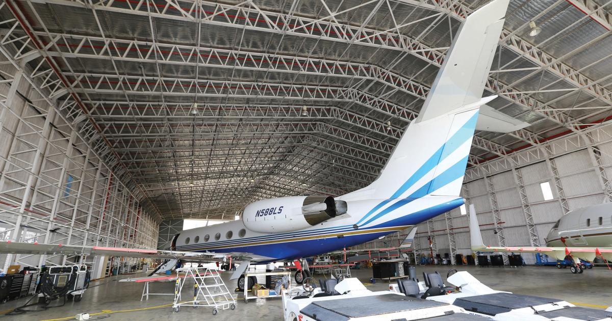 Business aviation services provider Jet Aviation established its Asian hub at Seletar Airpark in Singapore because of the business-friendly climate there and its proximity to a large customer base in the region.