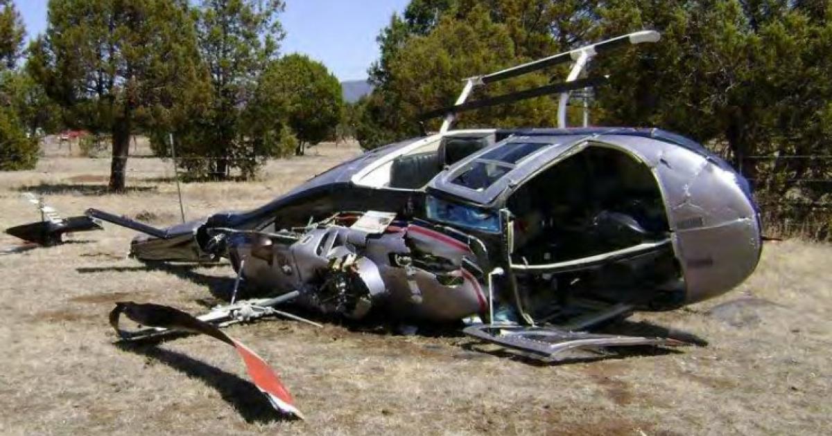 Helicopter accident figures show an improving picture, according to the latest IHST data.