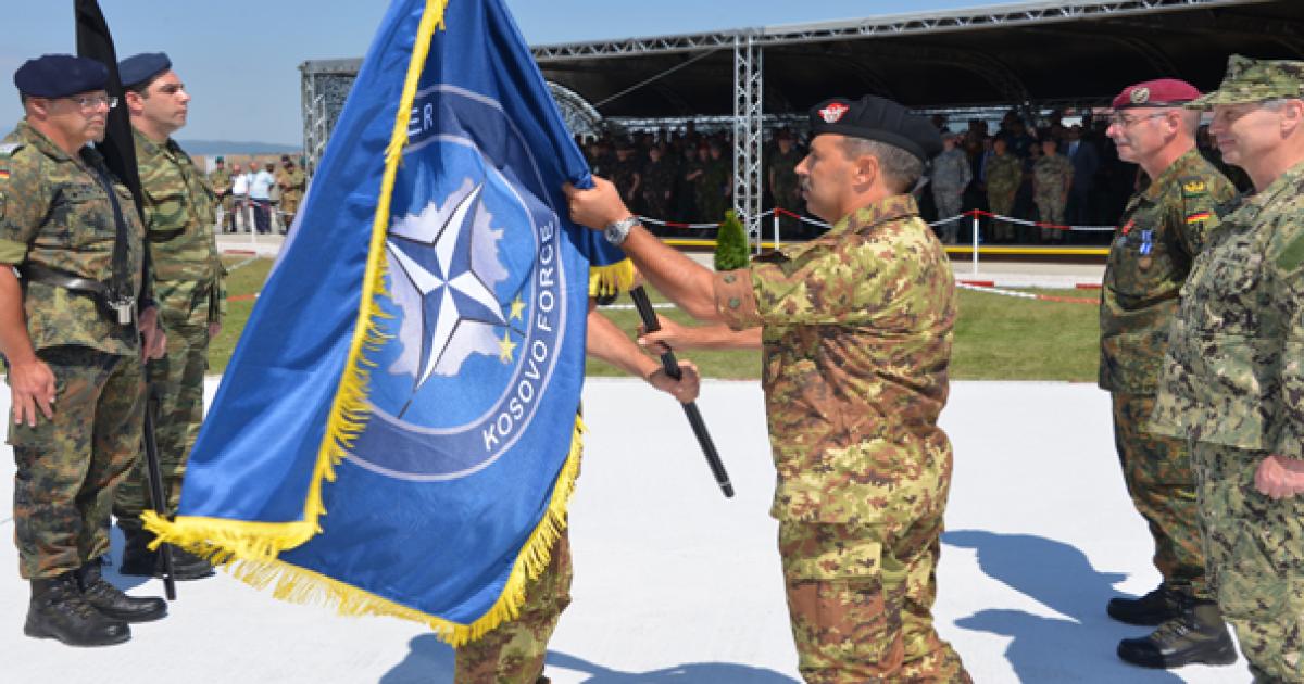 NATO's multinational Kosovo Force retains authority over the Kosovo airspace, which Hungarocontrol will manage. (Photo: KFOR)