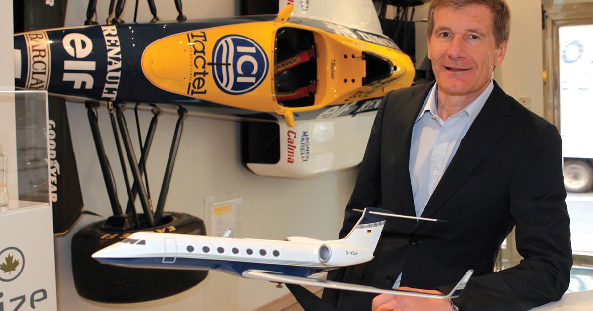 Thierry Boutsen, retired Formula-One race car driver and head of Monaco-based aircraft brokerage Boutsen Aviation, sees Saudi Arabia at the forefront of the burgeoning business aviation market in the Middle East, where it maintains a large database and from which comes 30 percent of the firm’s clients.