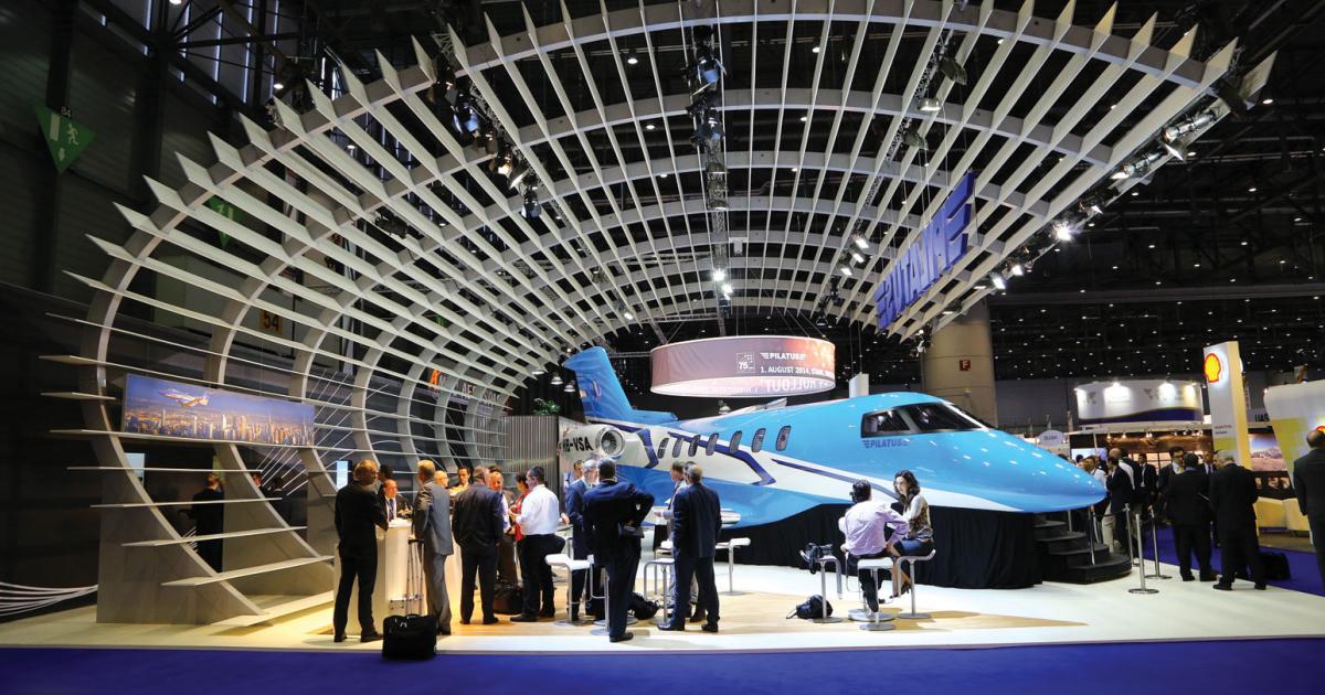 Pilatus Aircraft saw its orderbook for the PC-24 twinjet climb rapidly on the first day of EBACE 2014, with orders from buyers all over the world. Fractional-share operator PlaneSense ordered six PC-24s, while the Royal Flying Doctor Service of Australia ordered four. Orders reached 75 by 4 p.m. yesterday.