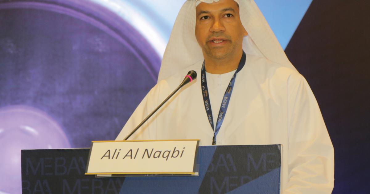 MEBAA chairman Ali Al Naqbi has played a key role in dealing with regional business aviation issues. (Photo: Peter Shaw-Smith)