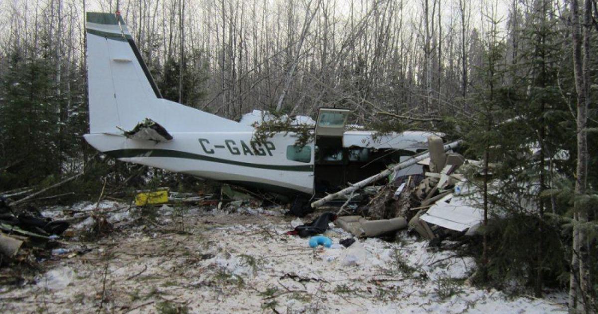 Canada’s TSB cited accumulated leading-edge ice as one of the causes for the Caravan accident.