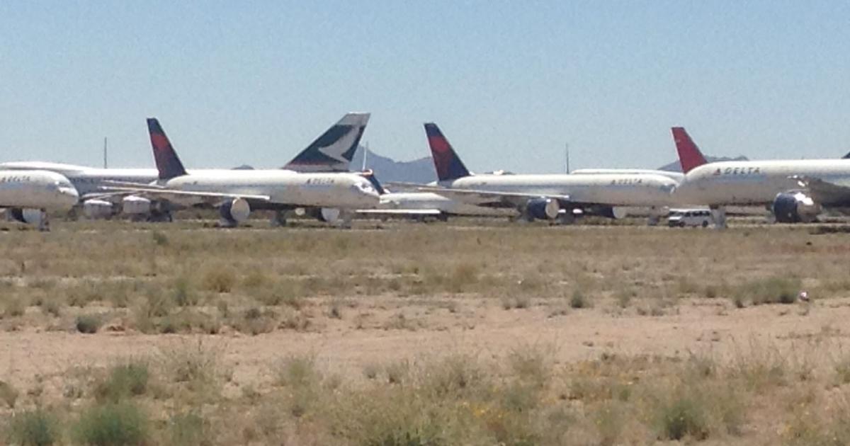Retired airliners await their ultimate fate in the Arizona desert. (Photo: AFRA) 