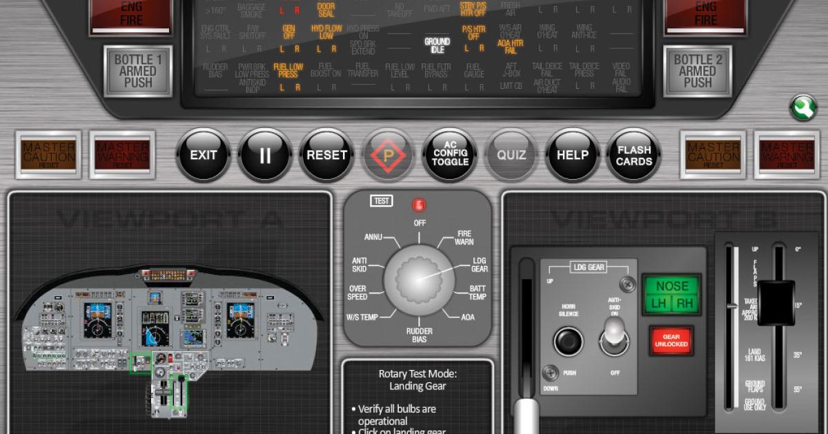 ProFlight’s new online annunciator trainer takes advantage of the convenience and power of distance learning technology.
