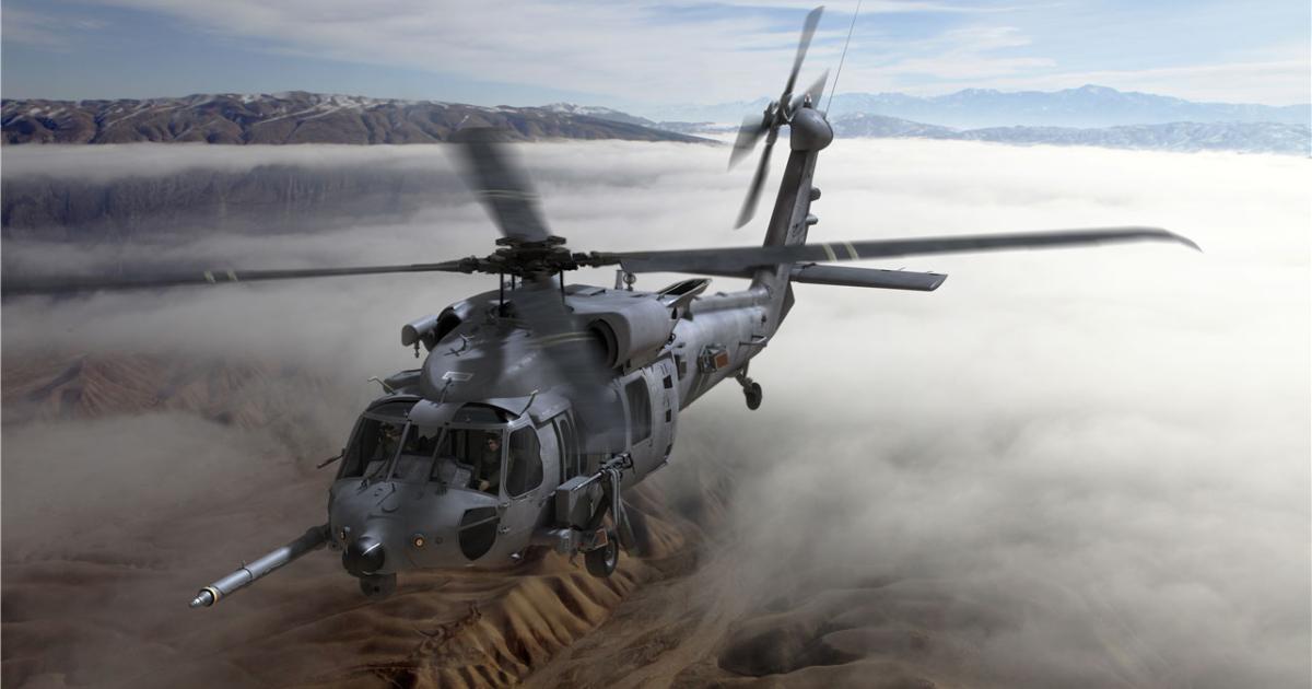 Sikorsky will provide the new combat rescue helicopter (CRH) for the U.S. Air Force, based on the UH-60M. (Photo: Sikorsky)