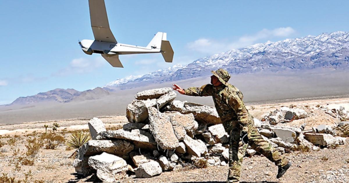 The AeroVironment Puma air vehicle is hand launched, weighs 13 pounds (5.9 kg) and has a wingspan of 9.2 feet (2.8 meters). The aircraft’s military acceptance cleared the way for limited approval for commercial ops in the Arctic.