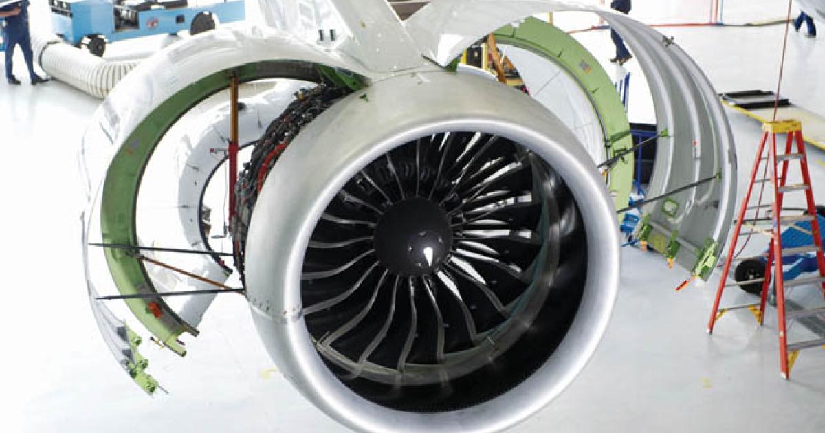 Pratt & Whitney expects to gain certification of the first version of the PW1100G for the Airbus A320neo during this year’s fourth quarter. 