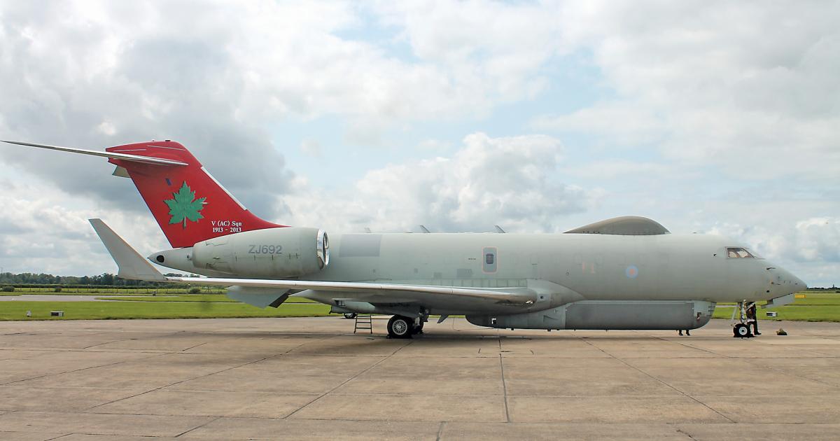 Having seen some success tracking surface vessels during Operation Ellamy in Libya in 2011, the newly 
reinvigorated RAF Sentinel R1 program is turning its attention to expanding its maritime capability.