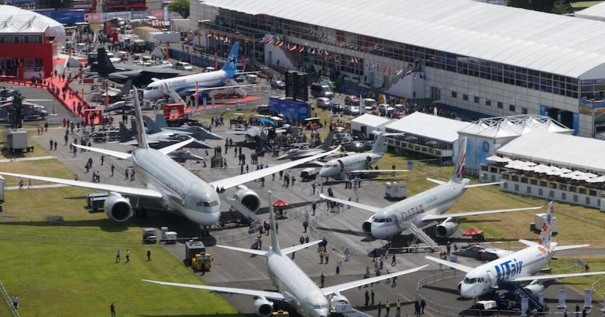 Day one of the 2014 Farnborough International Airshow proved to be a lucrative one for just about all manufacturers of airliners and the engines that power them. An approximate estimate of business announced here yesterday quickly topped $50 billion. (Photo: Farnborough Airshow)