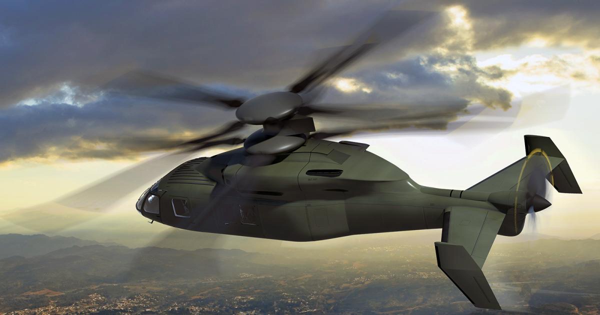 The Sikorsky-Boeing proposal is a compound helicopter design called the SB-1 Defiant. (Image: Sikorsky Aircraft)
