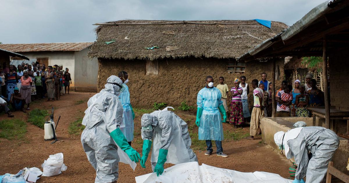 Doctors without Borders, a charity featured in BJT's Giving Back department, aids a suspected Ebola victim.