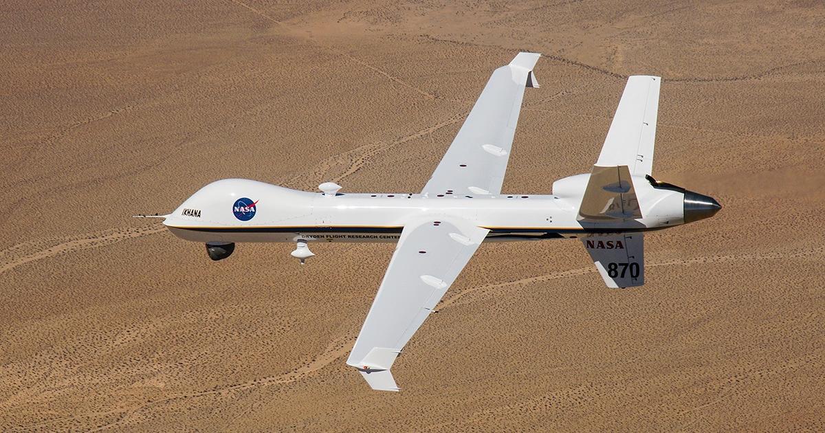 The DAA system will be demonstrated in November on the NASA Ikhana, a Predator B unmanned aircraft (Photo: NASA)