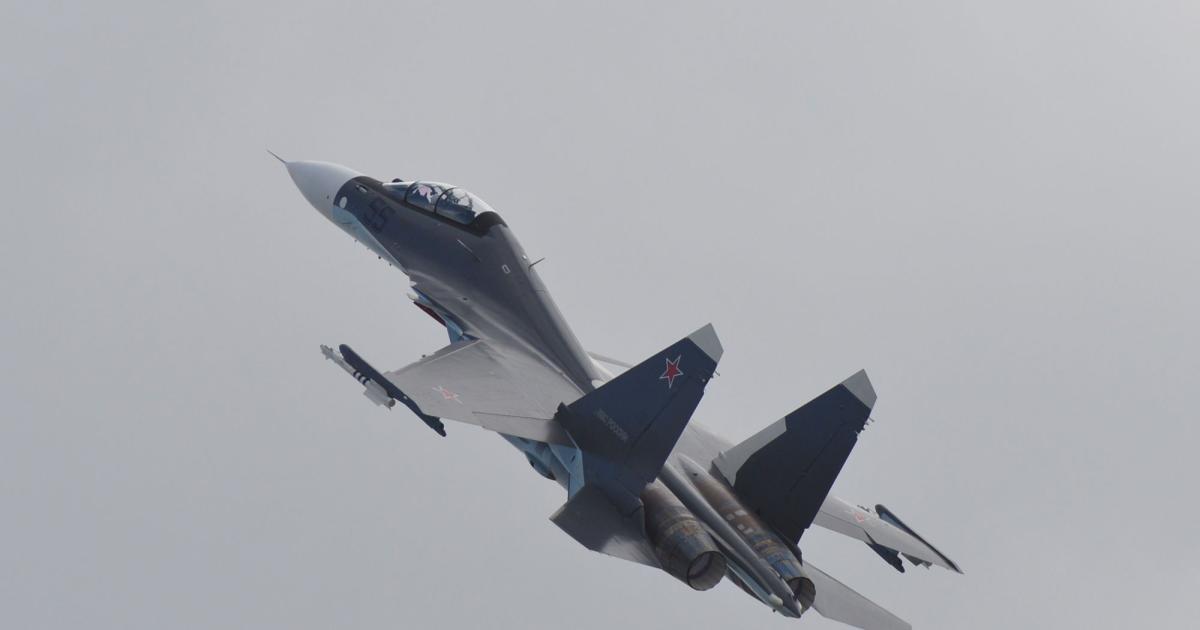 Russia has ordered more Su-30SM fighters, and is reported to have deployed the type to the disputed Crimea region. (Photo: Vladimir Karnozov)