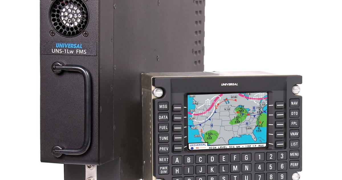 Universal’s flight management systems require training, and a new Windows-based program eases the transition for pilots.