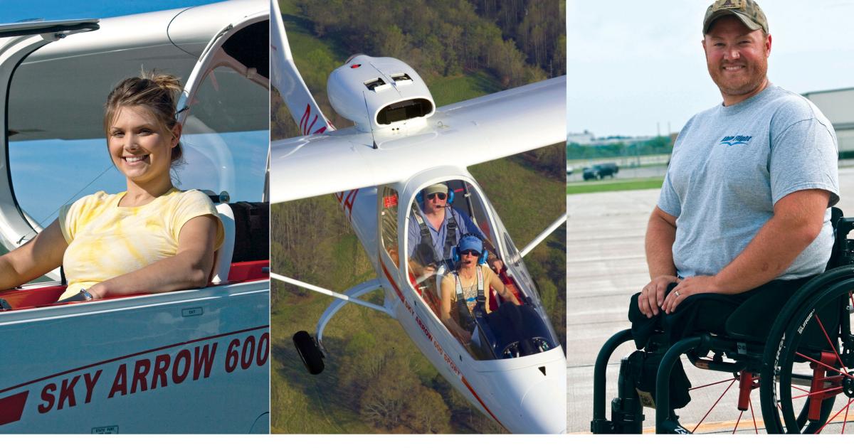 Able Flight has taught dozens of people with disabilities how to fly.