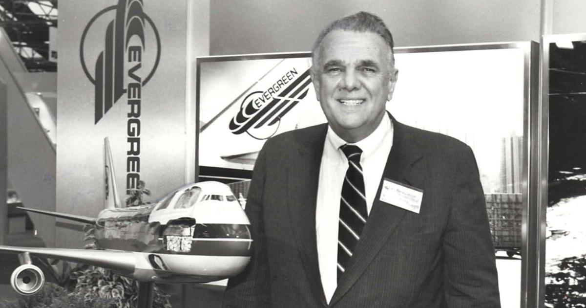 Evergreen founder Del Smith built a global company from a one-aircraft shop.