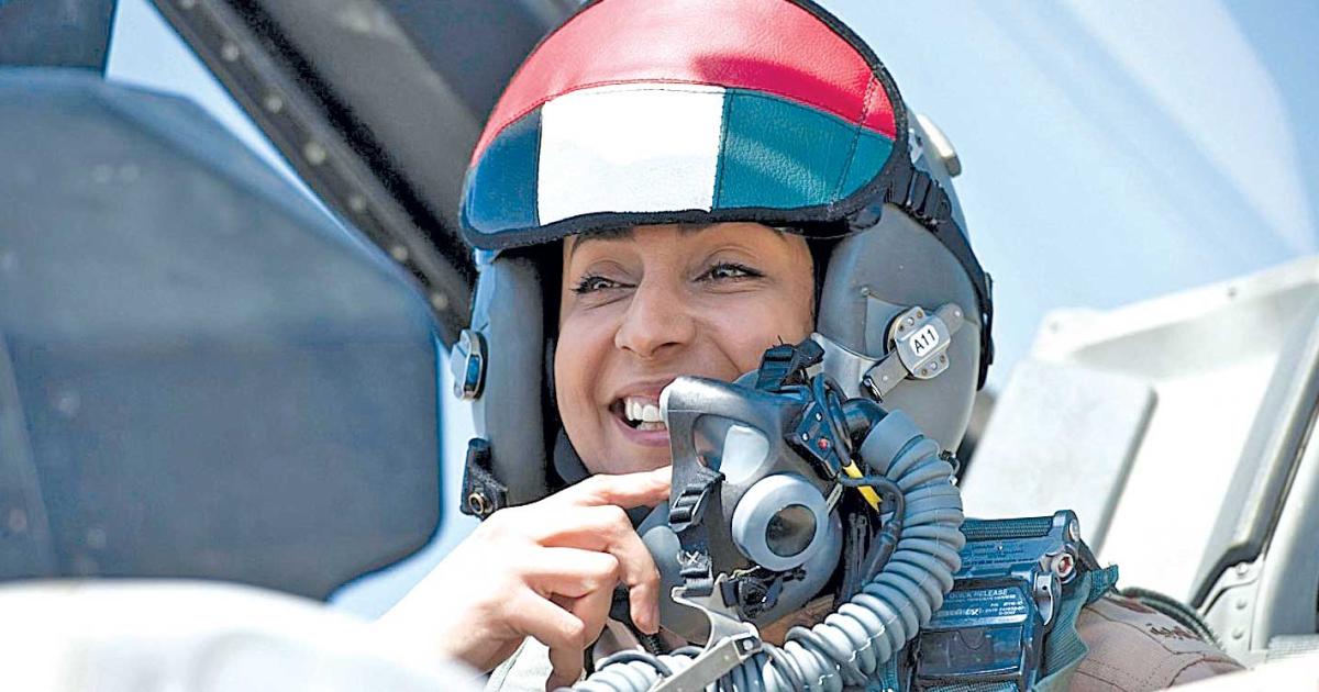 Women perform a variety of tasks in the UAE military, including combat flying.
