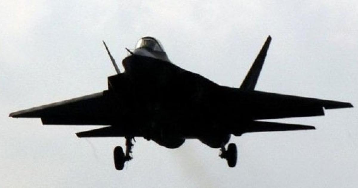The J-31 fighter that is making its public debut at Zhuhai is configured similarly to the U.S. F-22. 